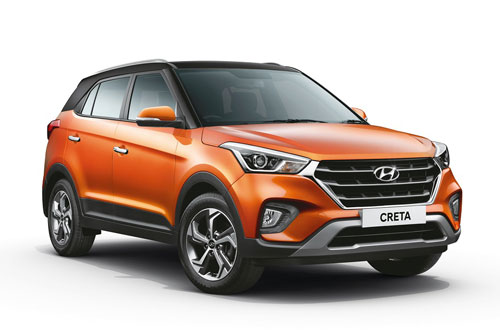 10 xe hơi bán chạy nhất tại Ấn Độ: Hyundai Creta.