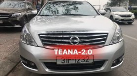Xe Nissan Teana 2.0 năm 2010, màu bạc, xe nhập  giá 419 triệu tại Hà Nội